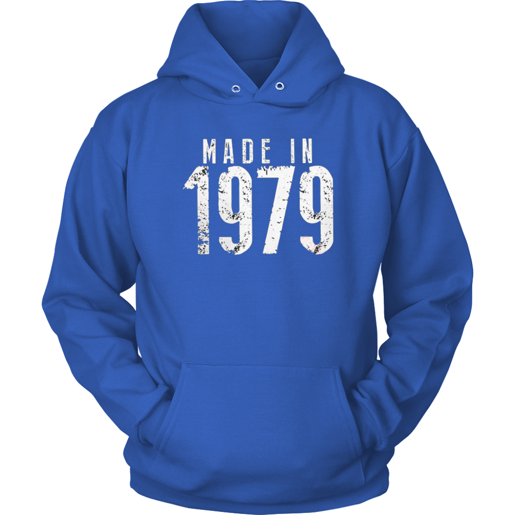 Made in 1979 Hoodies - Shop Sassy Chick 