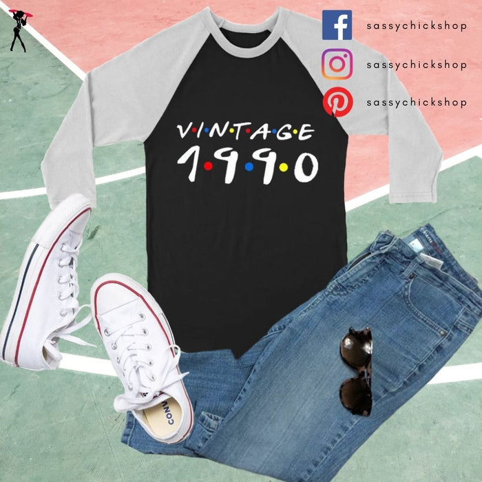 Vintage 1990. Long Sleeves - Shop Sassy Chick 