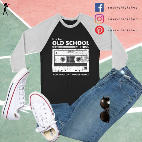 Old School Thing Long Sleeves - Shop Sassy Chick 