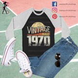 Vintage 1970 Long Sleeves - Shop Sassy Chick 