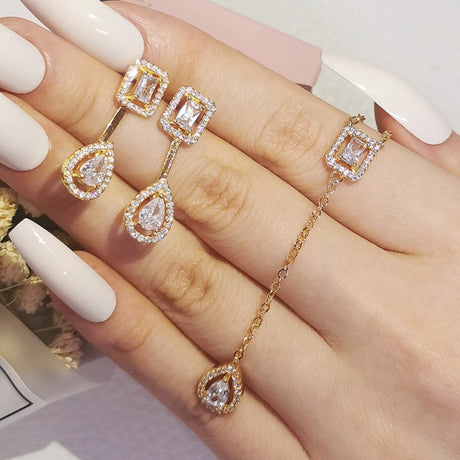 Gold Jewelry Set