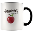 Teachers Rock Mug Ceramic Accent Mug - Black | Shop Sassy Chick