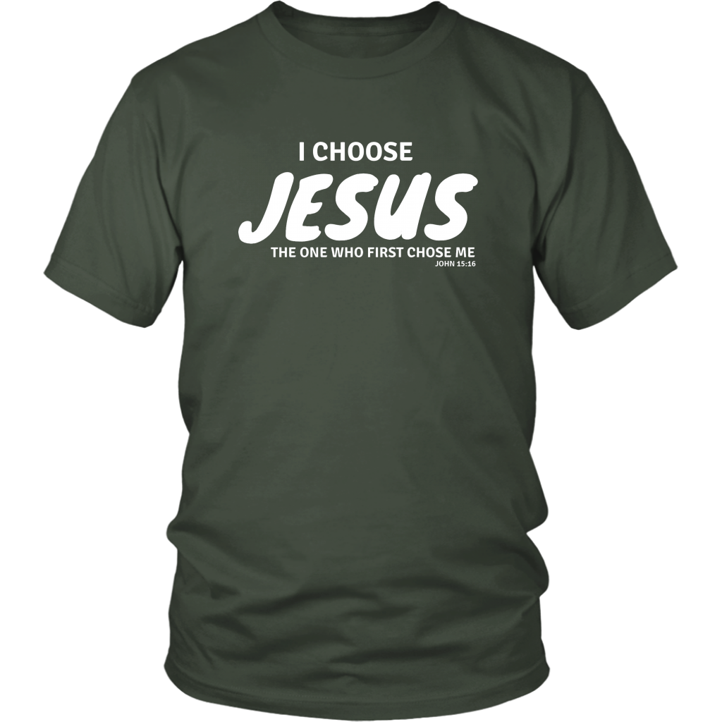 I Choose Jesus T-Shirt - Shop Sassy Chick 