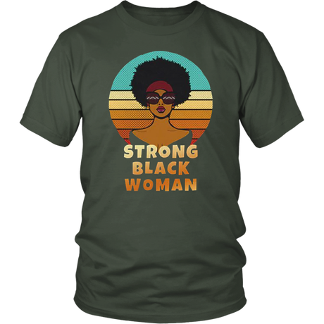Strong Black Woman T-Shirt - Shop Sassy Chick 