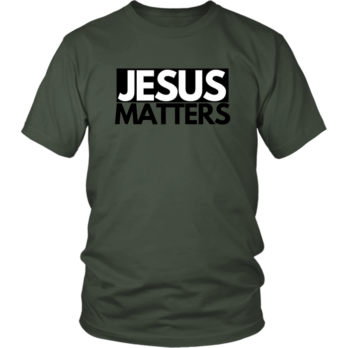 Jesus Matters T-Shirt - Shop Sassy Chick 