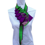 Green Purple African Handmade Necklace