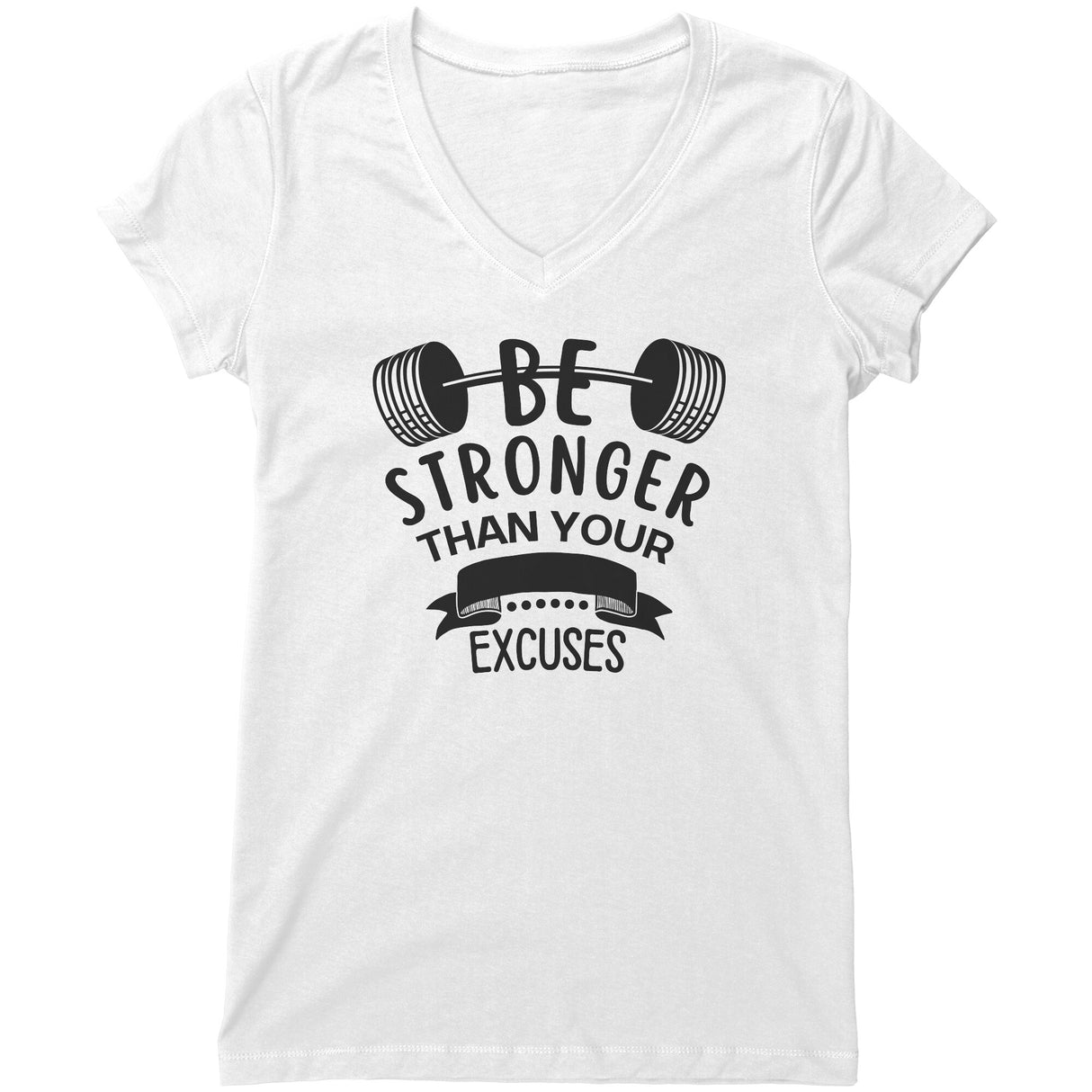 "Be Stronger" V-neck Shirt