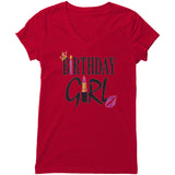 Birthday Girl V-neck Shirt