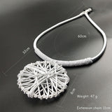 Size of Bohemian Charm Necklace