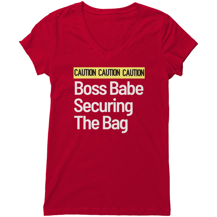 "Boss Babe 2" V-neck Shirt