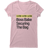 "Boss Babe" V-neck Shirt