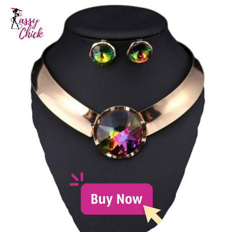 Crystal Necklace Set