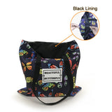 Cute Printed Tote Bag Details