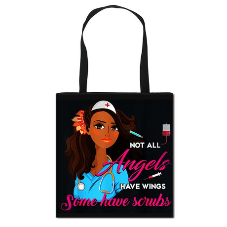 nurse Cute Printed Tote Bag