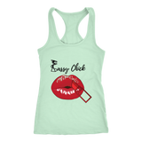 Red Lips Racerback Tank Top - Mint | Shop Sassy Chick