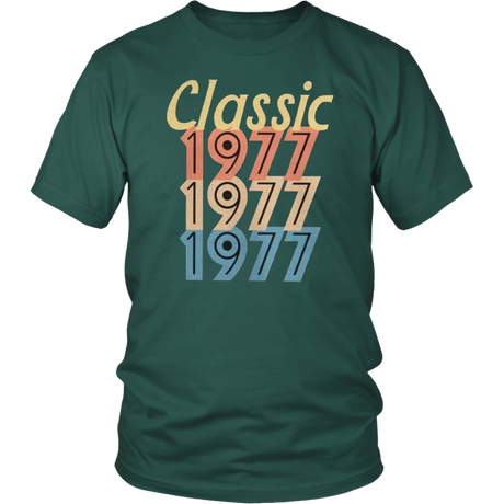 Classic 1977 T-Shirt - Shop Sassy Chick 