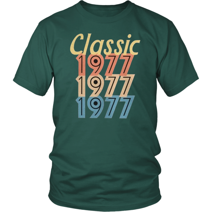 Classic 1977 T-Shirt - Shop Sassy Chick 