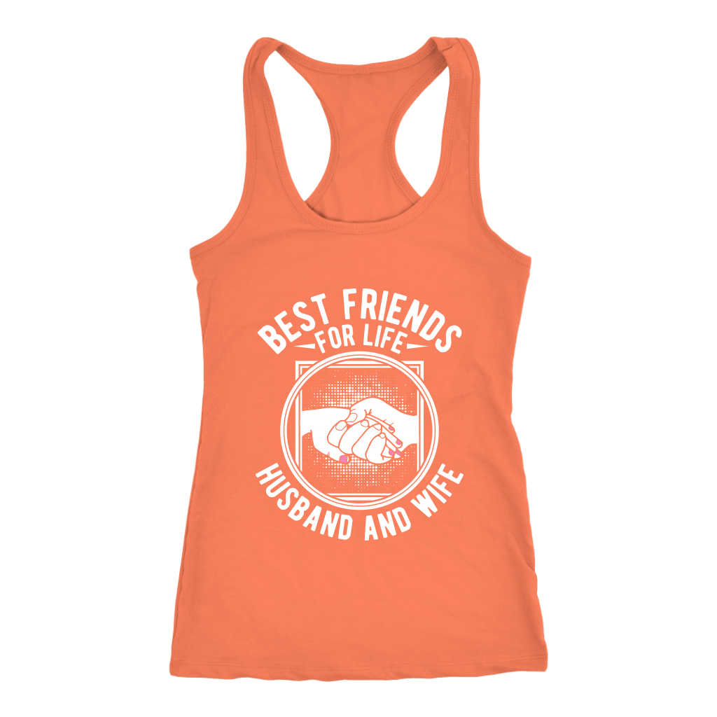 Best Friends Racerback Tank Top - Orange | Shop Sassy Chick
