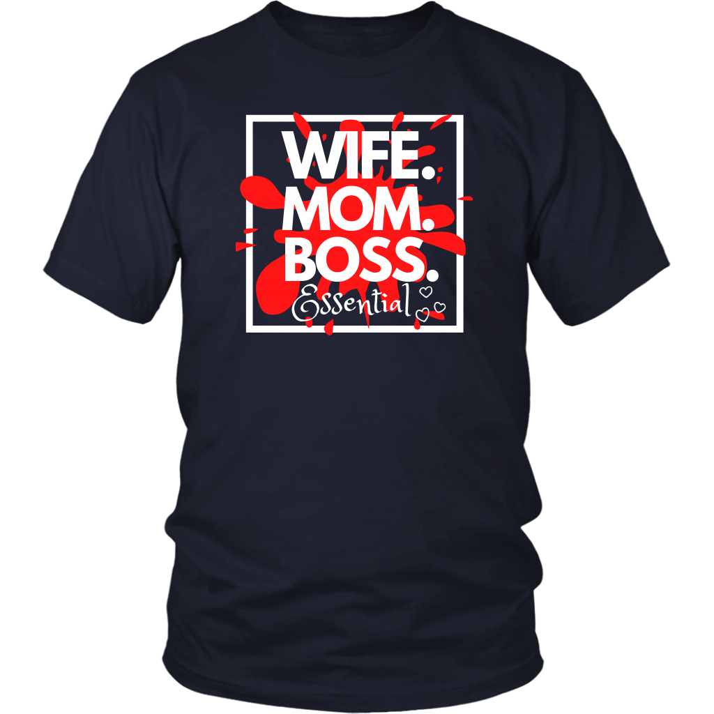 Wife. Mom.Boss T-Shirt - Shop Sassy Chick 