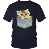 Pocket Cat T-Shirt - Shop Sassy Chick 