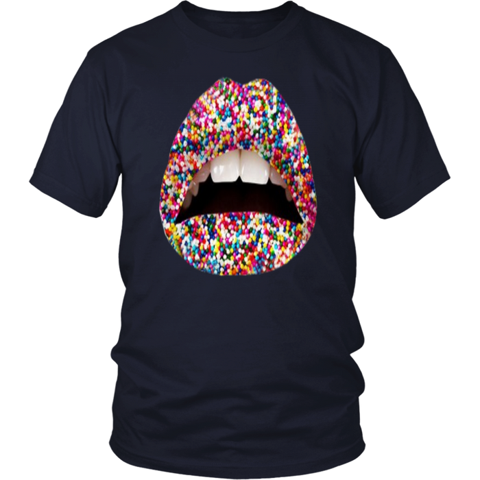 Sprinkles Lips T-Shirt - Shop Sassy Chick 
