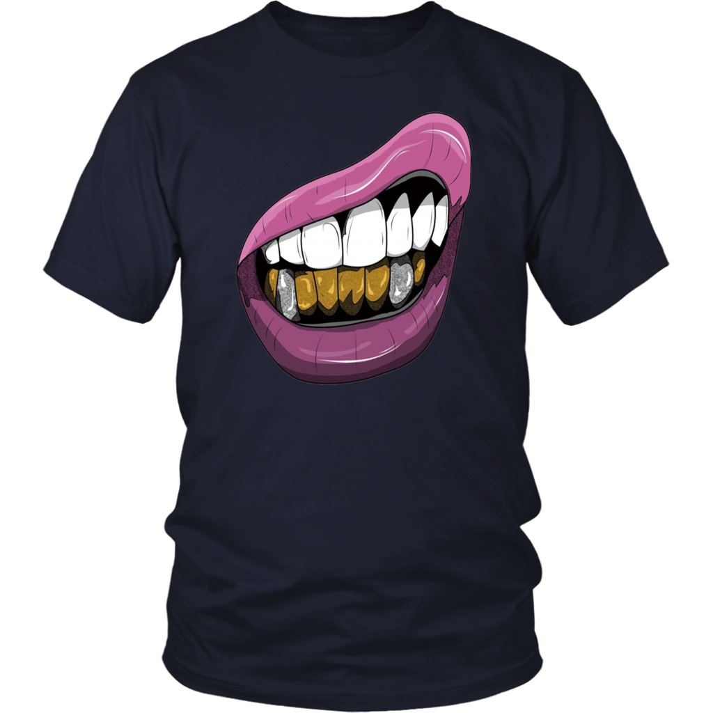 Purple Lips T-Shirt - Shop Sassy Chick 