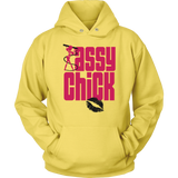 Sassy Chick Black Lip Hoodie