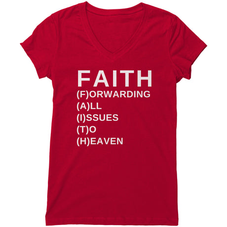 "Faith 2" V-neck Shirt