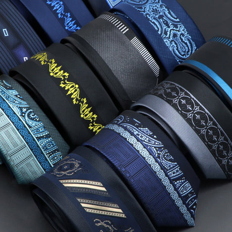 Collection of Floral Paisley Slim Ties