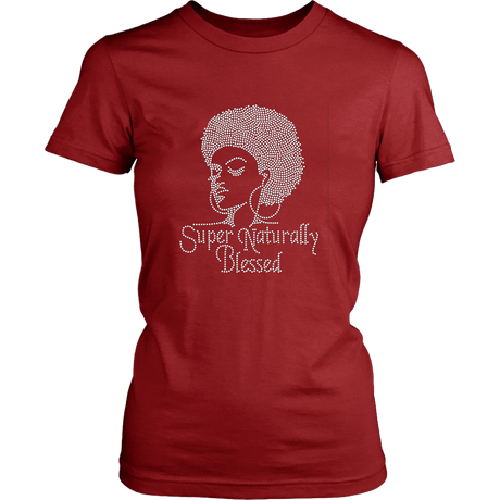 Super Natural Women's Unisex T-Shirt - Red | Shop Sassy Chick
