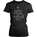 Keep Calm Women's Unisex T-Shirt - Black | Shop Sassy Chick