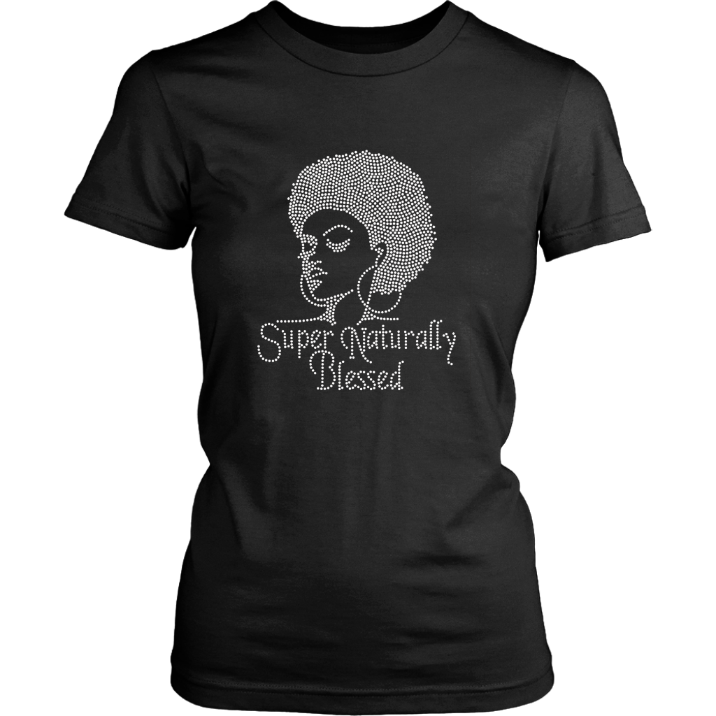 Super Natural Women's Unisex T-Shirt - Black | Shop Sassy Chick