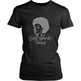 Super Natural Women's Unisex T-Shirt - Black | Shop Sassy Chick