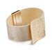 Champagne Gold Color Metal Leather Bracelet
