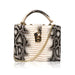Snake Print PU Evening Clutch Bag