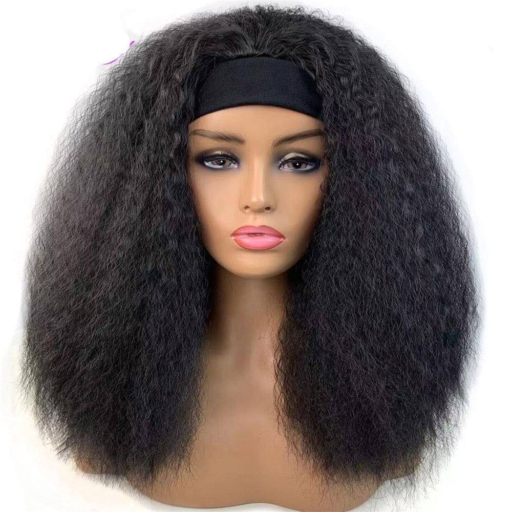 Afro Kinky Turban Wrap Wig