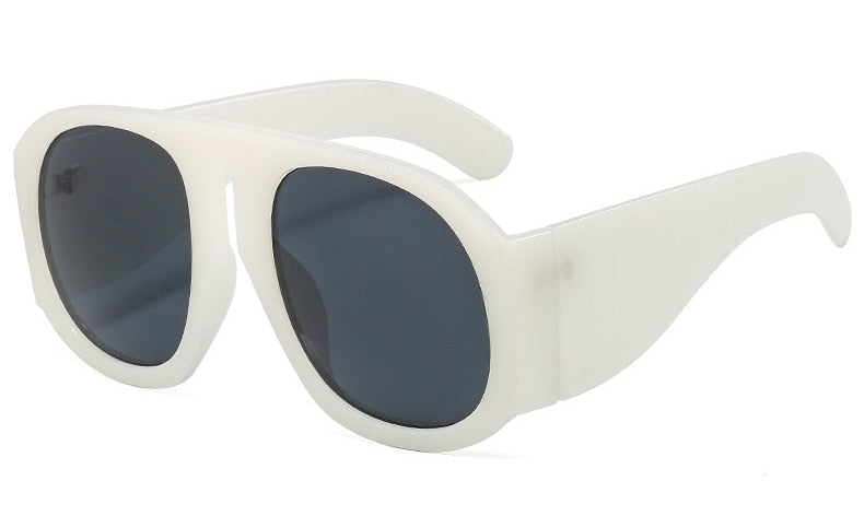 Oversized Transparent Sunglasses