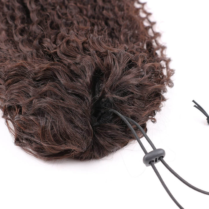 Long Curly Synthetic Ponytail Extensions Clip-In