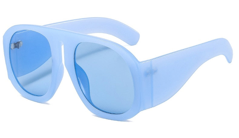 Oversized Transparent Sunglasses