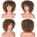 Short Hair Afro Kinky Curly Wig