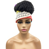 Afro Kinky Turban Wrap Wig