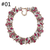 Boho Crystal Rhinestone Retro Necklace