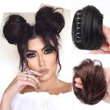 Messy Hair Clip-on Bun