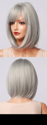 Short Straight Synthetic Wig