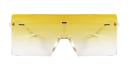 Flat Top Oversized Square Sunglasses