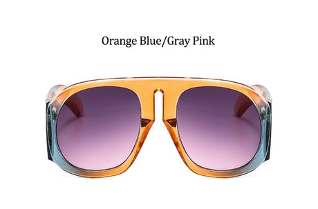 Oversized Transparent Sunglasses