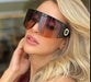Vintage Oversized Luxury Sunglasses