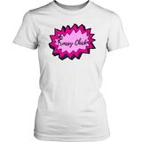Sassy Power Women's Unisex T-Shirt - White | Shop Sassy Chick