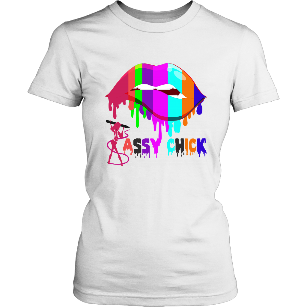Sassy Bite Women's Unisex T-Shirt - White | Shop Sassy Chick