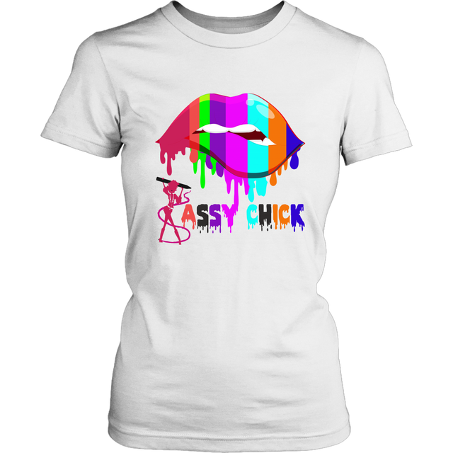 Sassy Bite Women's Unisex T-Shirt - White | Shop Sassy Chick